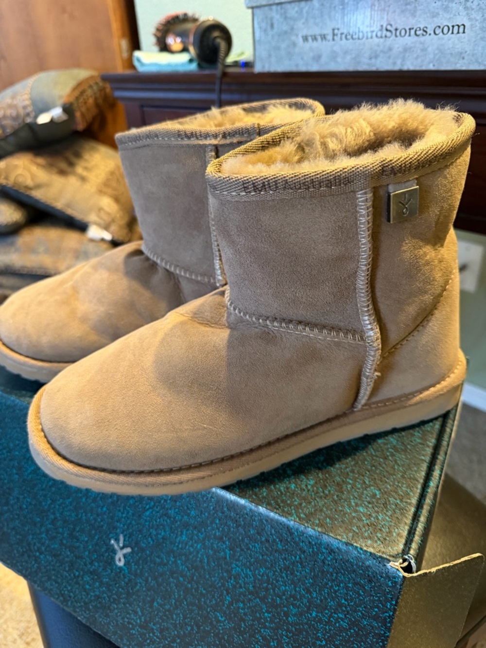Emu Australia Womens Mushroom Ankle Boots